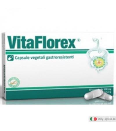Vitaflorex utile per i problemi epato-gastrointestinali 10 capsule