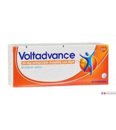 Voltadvance 25 mg 20 Compresse Rivestite