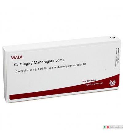 Wala Cartilago Mandragora medicinale omeopatico 10 fiale