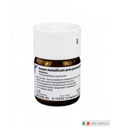 Weleda Aurum Metallicum Praeparatum D10 medicinale omeopatico polvere 50g