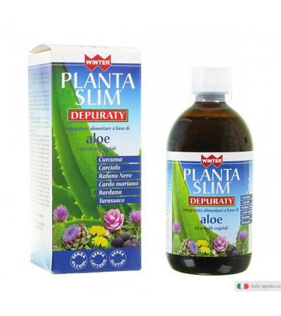 WINTER Planta Slim Depuraty integratore Aloe 500 ml