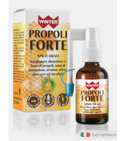 Winter Propoli Forte spray orale benessere per la gola 20ml