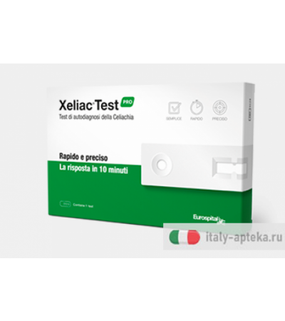 Xeliac Test Pro test di autodiagnosi della Celiachia