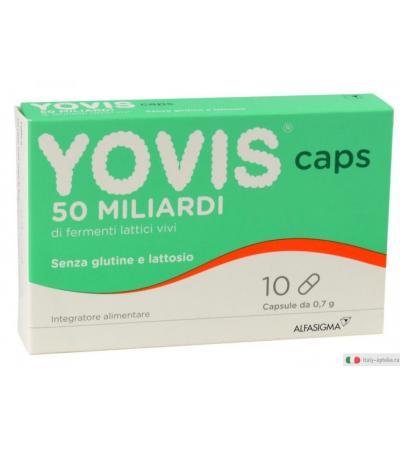 Yovis Caps 50 miliardi fermenti lattici vivi 10 Capsule da 0,7g