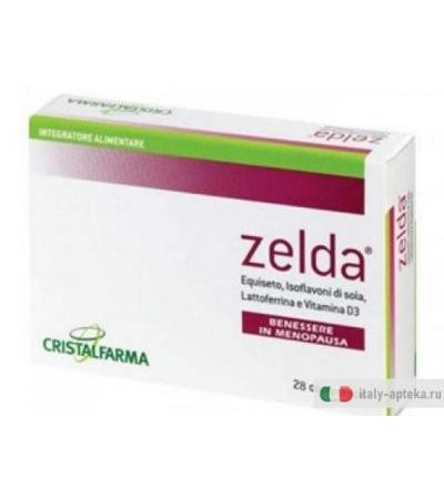 Zelda integratore alimentare utile per la menopausa 28 compresse