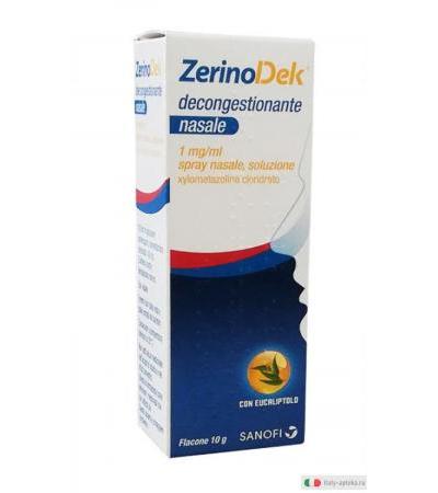 ZerinoDek 1mg/ml Decongestionante Nasale spray 10g