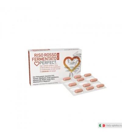 Zuccari Riso Rosso Fermentato Plus Perfect integratore alimentare utile per il colesterolo 20 capsule
