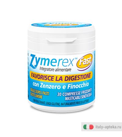 Zymerex Fast integratore per la digestione 30 compresse