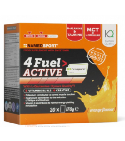 NAMED SPORT 4 FUEL ACTIVE 20 BUSTE Arancia