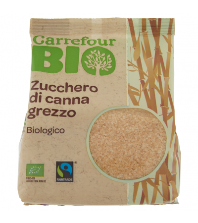 Carrefour Bio Zucchero di canna grezzo Biologico 500 g