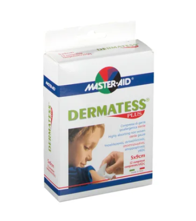 Master-Aid® Dermatess® Plus 5 x 9 cm Garza ipoallergenica sterile