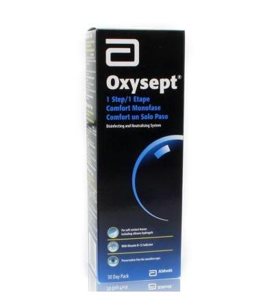 Oxysept 1 Step 300ml + 30 Tab + Porta Lenti 