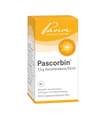 PASCOE PASCORBIN 7,5 g ascorbic Acid/50ml Vials 50 ml