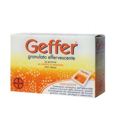 Geffer Granulato effervescente 24 bustine 5g